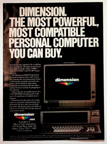 Pubblicità rivista computer